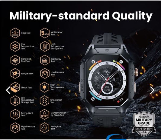 RELOJ XIAOMI HAYLOU IRON N1 NEGRO