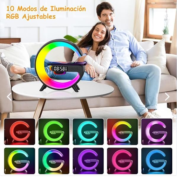 LAMPARA SPEAKER DE MESA G-LED