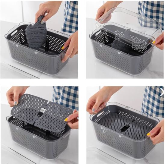 PICADORA 12 EN 1 - CORTA, REBANA Y PICA EN SEGUNDOS